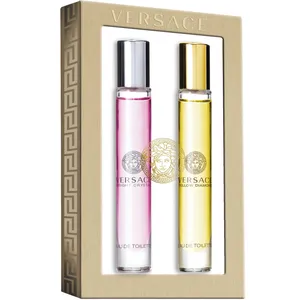 Versace Bright Crystal & Yellow Diamond Travel Spray Duo - 2x10ml Fragrance Set