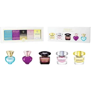 Versace Ladies 5x5ml Mini Set - Luxurious Fragrance Collection with Bestsellers in Travel Sizes