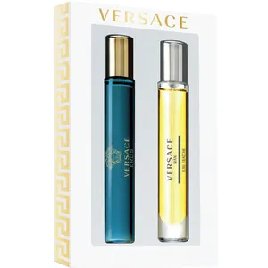Versace Travel Spray Duo - Eros & Eau Fraiche 2x10ml Gift Set for the Modern Man