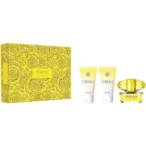 Versace Yellow Diamond Eau de Toilette Gift Set â€“ 50ml Spray, Shower Gel & Body Lotion