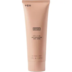 Versed Buff It Out AHA Exfoliating Body Scrub with Lactic Acid and Pumice for Smooth Skin