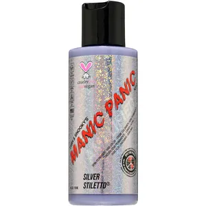 Vibrant Manic Panic Blue Moon Semi-Permanent Hair Color Cream - Vegan & Cruelty-Free, 6-8 Weeks