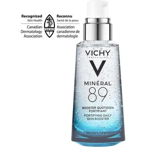 Vichy Minéral 89 Hydrating Skin Booster with 89% Mineral Water & Hyaluronic Acid for All Skin Types