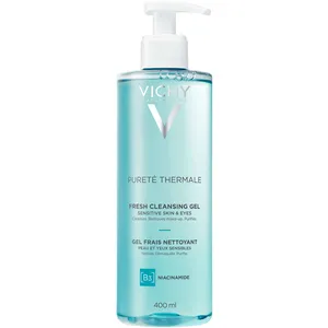 Vichy PuretÃ© Thermale Cleansing Gel with Niacinamide - Purifying Makeup Remover for Radiant Skin