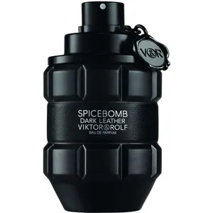Viktor & Rolf Spicebomb Dark Leather Eau de Parfum for Men - Woody Spices Fragrance in Matte Black Bottle