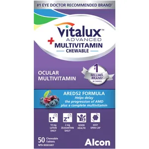Vitalux Advanced Multivitamin Tablets 60 Count for Eye Health