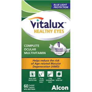 Vitalux Tb Healthy Eyes Ocular Vitamin 60 Capsules for Eye Health Support