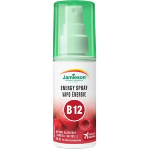 Vitamin B12 Energy Spray - Natural Raspberry Flavor, 500 mcg - Enhance Energy & Metabolism