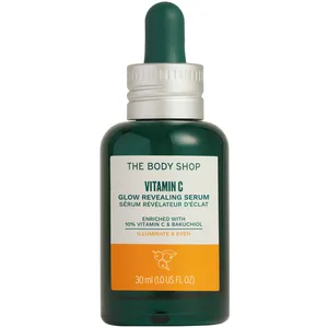 Vitamin C Glow Revealing Serum with 10% Vitamin C & Bakuchiol for Dewy Complexion