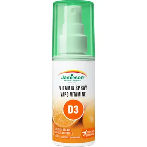 Vitamin D 1000 IU Spray - Natural Orange Flavor, Supports Bones, Immune Health, Easy Travel Use