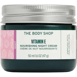 Vitamin E Nourishing Night Cream for Hydrated Skin - 72-Hour Moisture, Vegan, Natural Ingredients