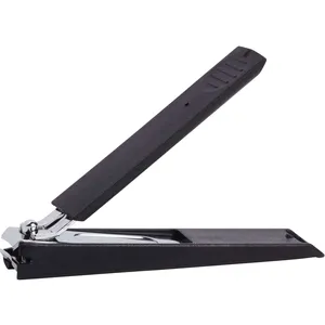 Vitry Black Pedicure Nail Clipper - Classic French Design for Easy, Precise Toenail Cutting