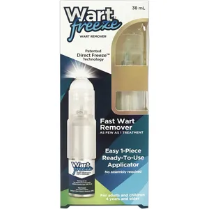 WartFreeze Cryotherapy Wart Remover for Common & Plantar Warts - Easy Home Treatment
