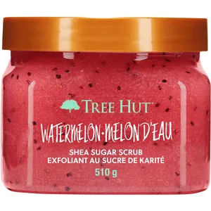 Watermelon Shea Sugar Scrub - Exfoliating Body Scrub with Vegan Collagen, Softens & Nourishes Skin