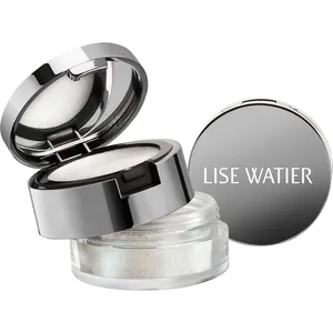 Watier Duo Shadow & Glitter Compact in Taupe - Dual Creme Eyeshadow and Glitter with Mirror