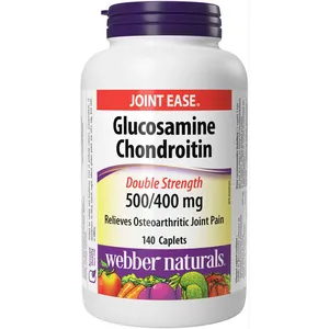 Webber Glucosamine Chondroitin Double Strength 500/400 mg - Joint Pain Relief & Cartilage Support