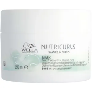 Wella Professionals Nutricurls Deep Treatment for Waves 150ml - Anti-Frizz, Nourishing Hair Mask