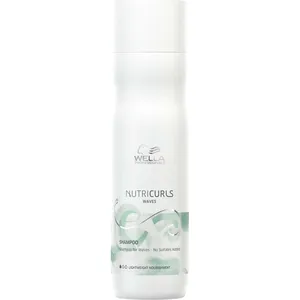 Wella Professionals Nutricurls Shampoo for Waves, Sulfate-Free, Jojoba Oil, Nourish-In Complex