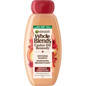 Whole Blends Castor Oil Shampoo - Deeply Nourishing & Restoring for Hydrated, Smooth Hair