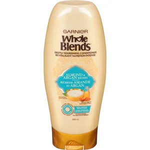 Whole Blends Conditioner for Dry Hair with Almond & Argan Oil - Nourishing, Paraben & Silicone Free