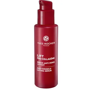 Yves Rocher Anti-Wrinkle Lifting Serum with Ice Plant and Hyaluronic Acid for Firm, Smooth Skin