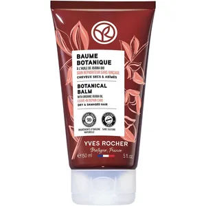 Yves Rocher Botanical Balm Leave-in Repair Care for Dry & Damaged Hair, Silicone-Free, 30x Stronger