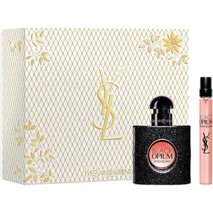 Yves Saint Laurent Black Opium Holiday Gift Set 30mL & 10mL - Captivating Fragrance Experience