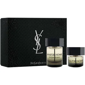 Yves Saint Laurent La Nuit de l'Homme Holiday Gift Set 100mL & 40mL - Captivating Fragrance Duo