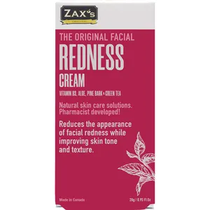 Zax's Original Red Facial Redness Cream - Reduces Redness, Improves Skin Tone, Non-Greasy Formula