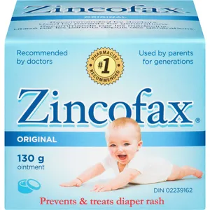 Zincofax 15% Original Ointment for Diaper Rash Relief - Trusted Since 1945, Pharmacist Recommended