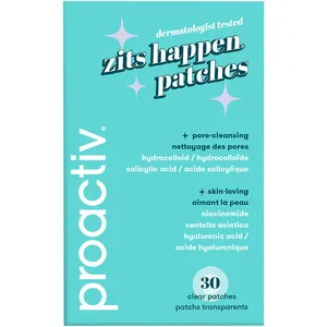 Zits Happen Clear Patches - Hydrocolloid Blemish Treatment with Salicylic Acid and Niacinamide