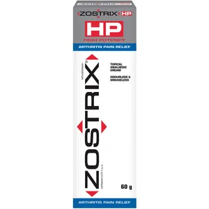 Zostrix-HP Capsaicin Pain Relief Cream for Arthritis and Muscular Pain, 0.075% Active Ingredient