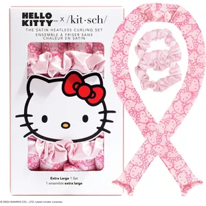 </strong> Place the curling ribbon on top of damp or dry hair, and secure it with your favorite Kitsch Claw Clip (not included).</td>  
        </tr>  
        <tr>  
            <td><strong>