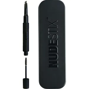 </strong> Use the flat edge of the Eyebrow Stylus Pencil to draw solid lines along the lower edge of your brows to create clean, defined arches.</li>  
<li><strong>