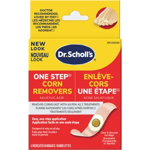 </strong> Wash the affected area and dry thoroughly. Apply the medicated corn bandage directly to the corn.</td>
        </tr>
        <tr>
            <td><strong>