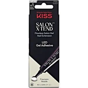 </strong></td>
            <td>Apply a dot of Gel Adhesive to the pre-buffed underside of the artificial nail tip.</td>
        </tr>
        <tr>
            <td><strong>