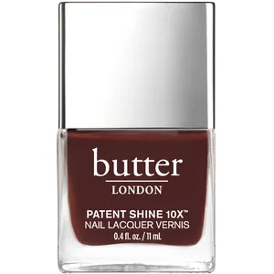 butter LONDON Patent Shine 10X Earl Grey Nail Lacquer - Vegan, Chip Resistant, 10-Day Wear