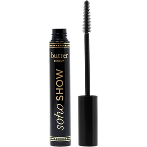 butter LONDON SOHO Show Lengthening Tube Mascara - Black, No Animal Testing, Biotin-Enriched Formula