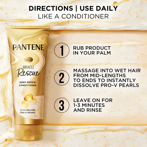 Natural Recue Inhaler Pantene Pro-V Miracle Rescue Deep Repair Conditioner, 12 oz - Melting ...