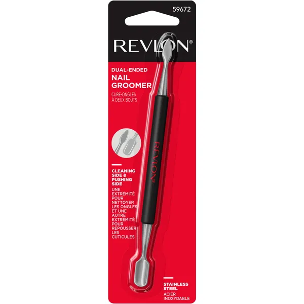 Revlon Stainless Steel Nail Groomer for Perfect Cuticles & Clean Nails ...